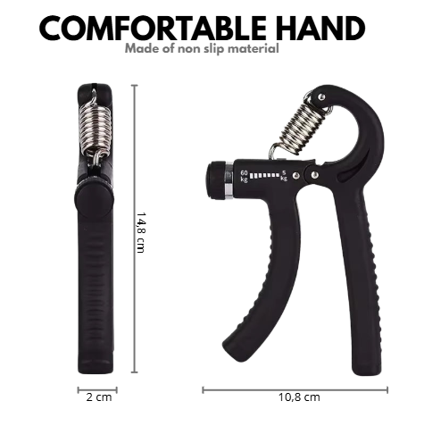 R-Shaped Spring Hand Grip Trainer